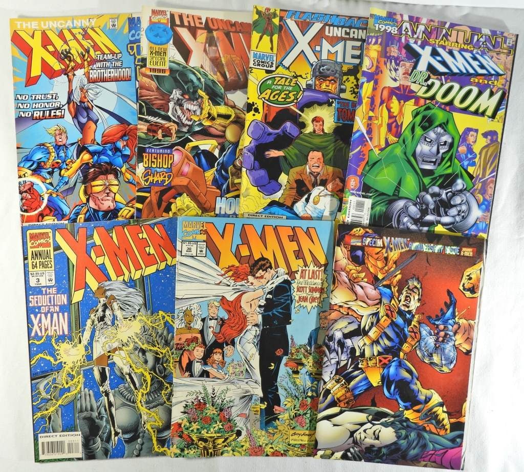 (7) X-MEN MARVEL COMICS - SPECIAL ANNIV. (1 of 4)