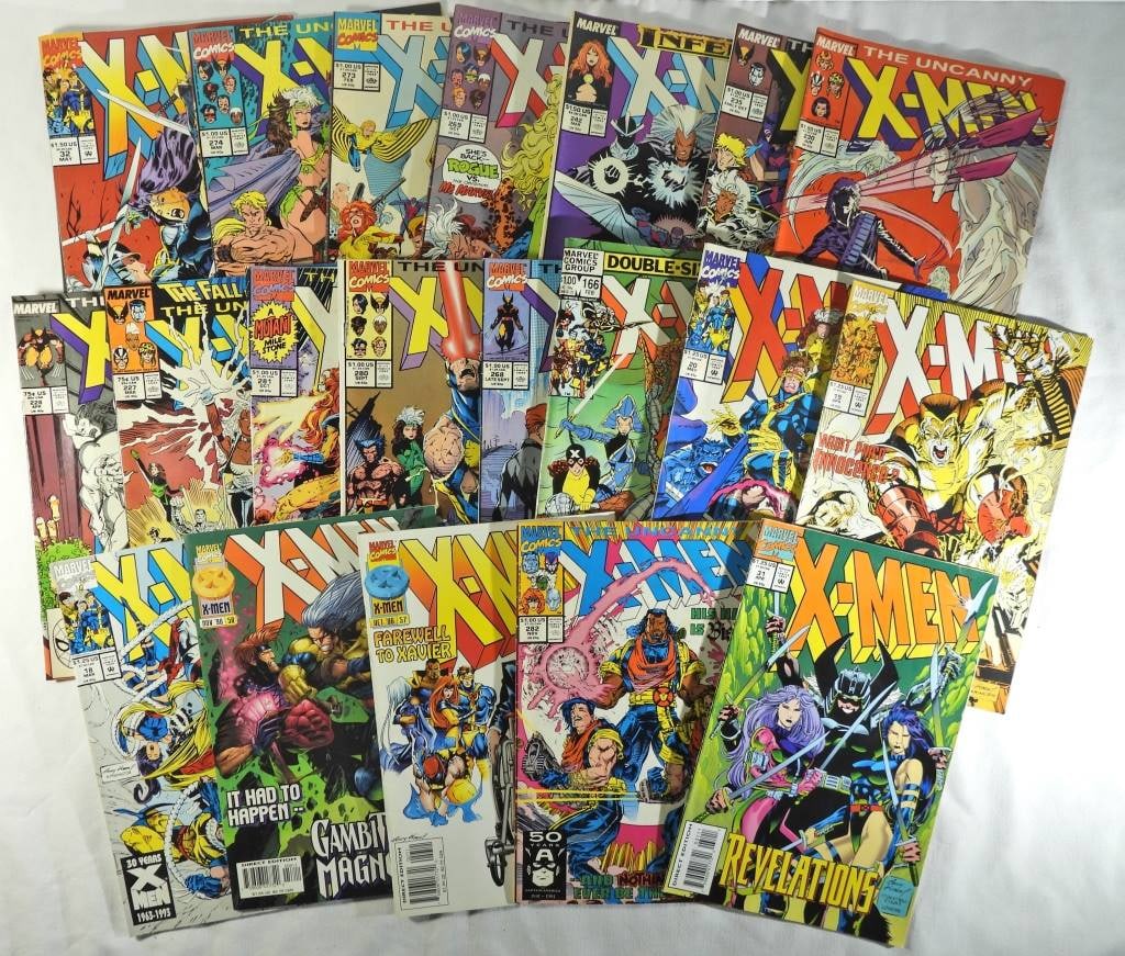 (20) X-MEN MARVEL COMIC w/SPECIAL ISSUES (1 of 5)