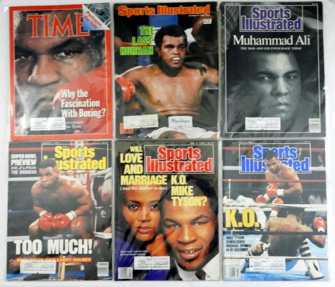(6) BOXING SPORTS ILLUSTRATED & MORE (1 of 2)