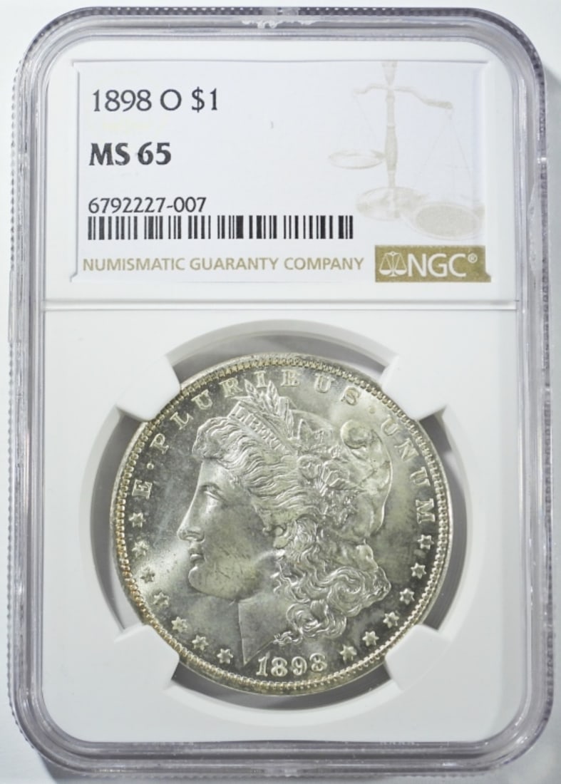 1898-O MORGAN DOLLAR NGC MS-65 (1 of 4)