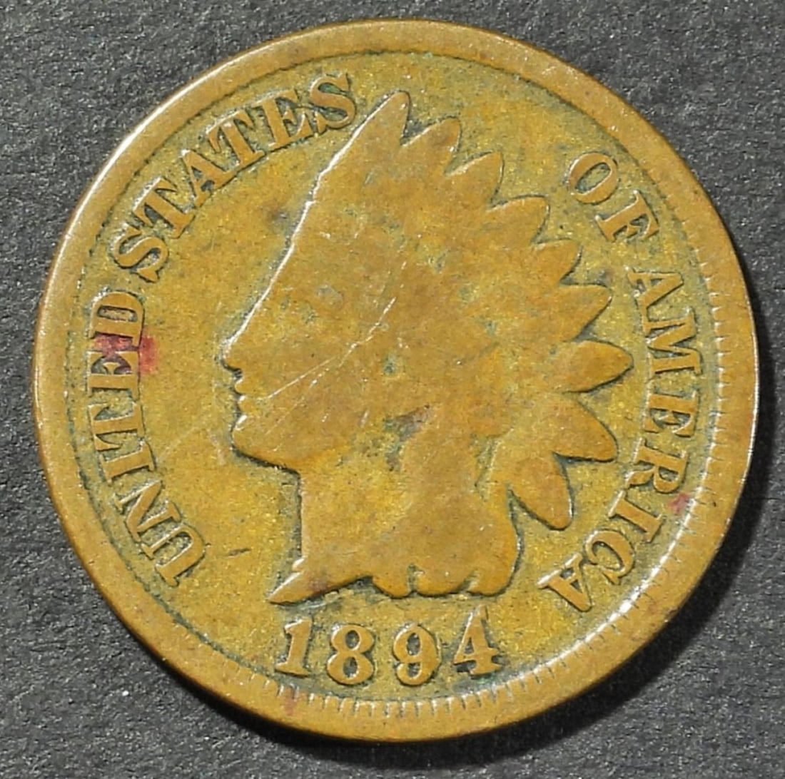 1894/94 INDIAN HEAD CENT G (1 of 2)