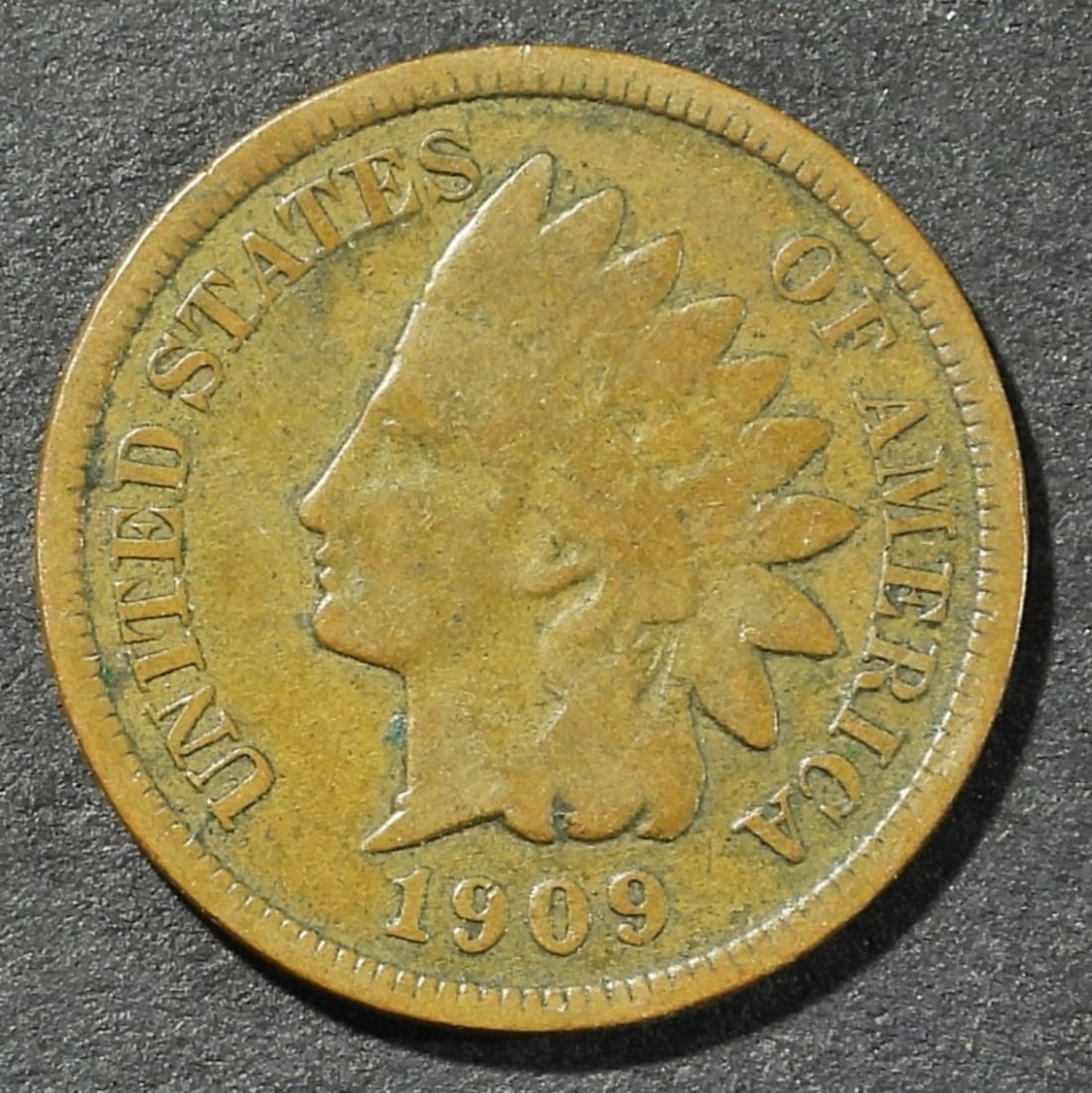 1909-S INDIAN HEAD CENT VG (1 of 2)