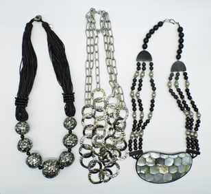 Abalone Statement Necklaces