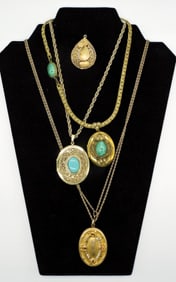 vintage Locket Necklaces