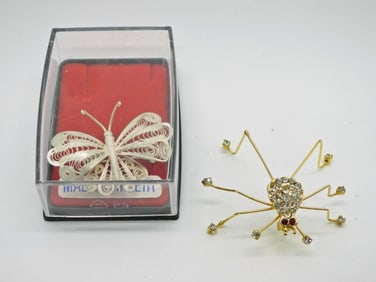 Two Vintage Brooch Pins