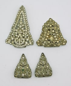 Vintage Rhinestone Money Clips