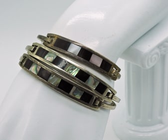 Vintage Mother of Pearl Bracelets