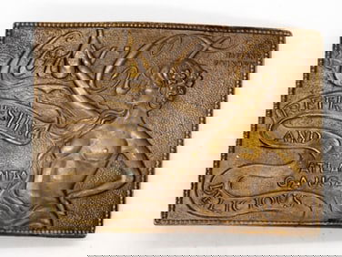 BRASS COCA-COLA BELT BUCKLE