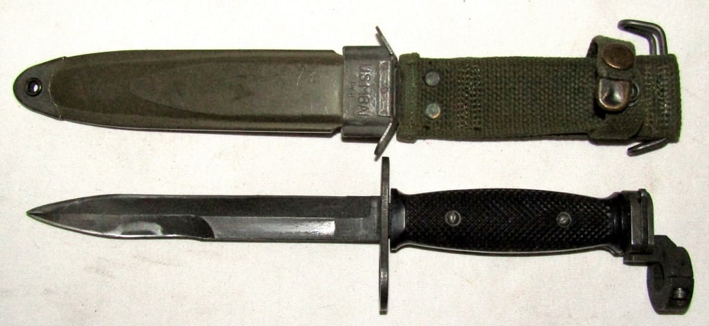 U.S.M7 (BOC) Bayonet & U.S. M8A1 PWH Scabbard (1 of 10)
