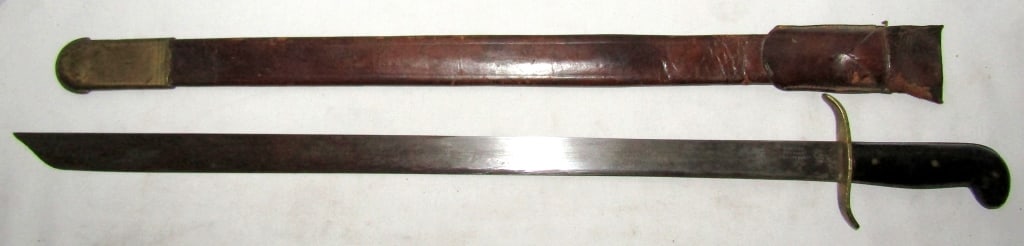 Rare Cuban Guanabacoa Machete & Sheath (1 of 4)