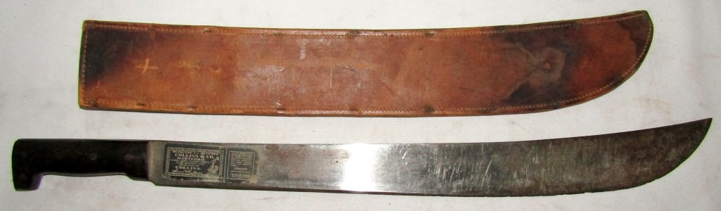 US Legitimus WWII Era Machete & US Sheath (1 of 3)