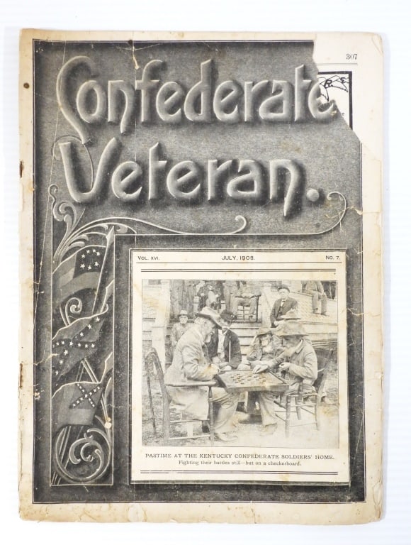 CONFEDERATE VETERAN 1908 MAGAZINE (1 of 3)