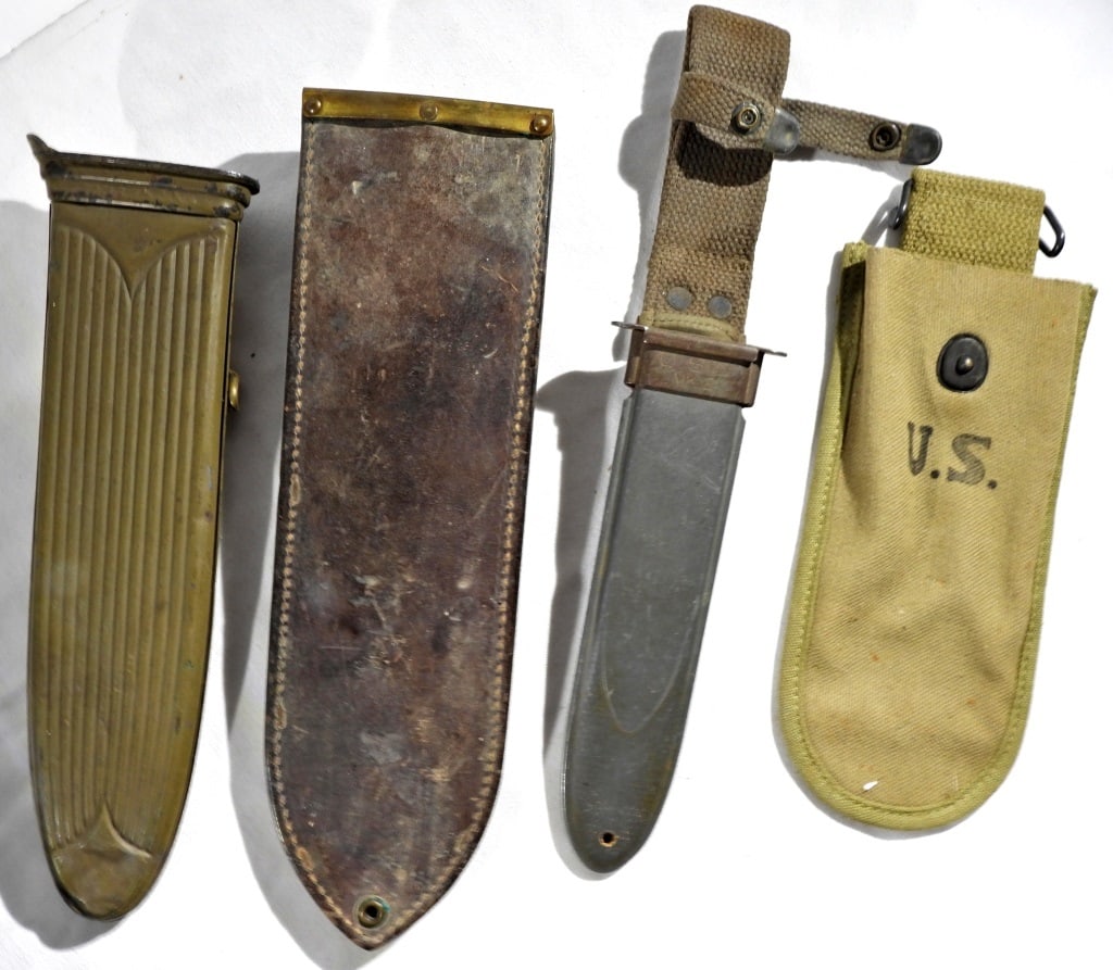 (4) VTG MILITARY KNIFE SHEATHS (1 of 2)