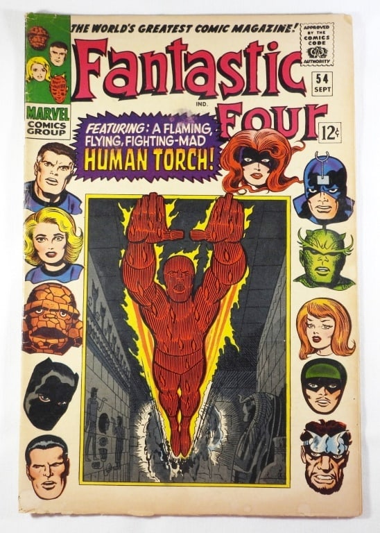 Fantastic Four #54 Marvel 1966 (1 of 2)