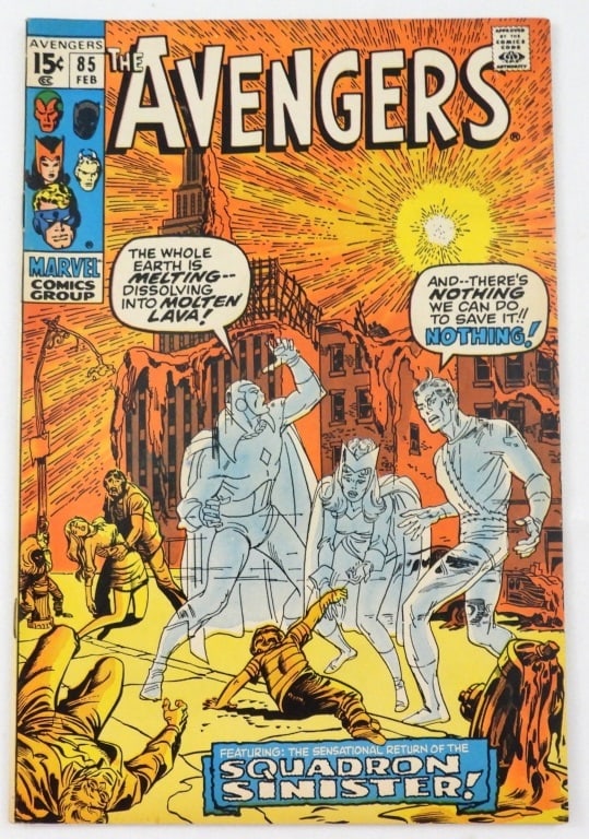 Avengers #85 Marvel (1971): 1st Appearance of Squadron Supreme Marvel Comics - FINE