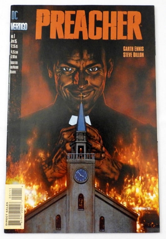 Preacher #1 DC COMIC - NICE! (1 of 2)