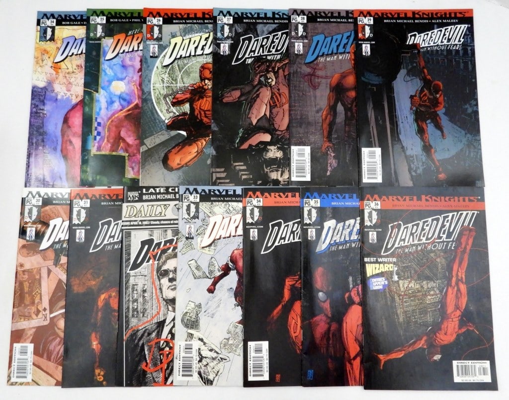 (13) MARVEL DAREDEVIL COMIC BOOKS (1 of 3)