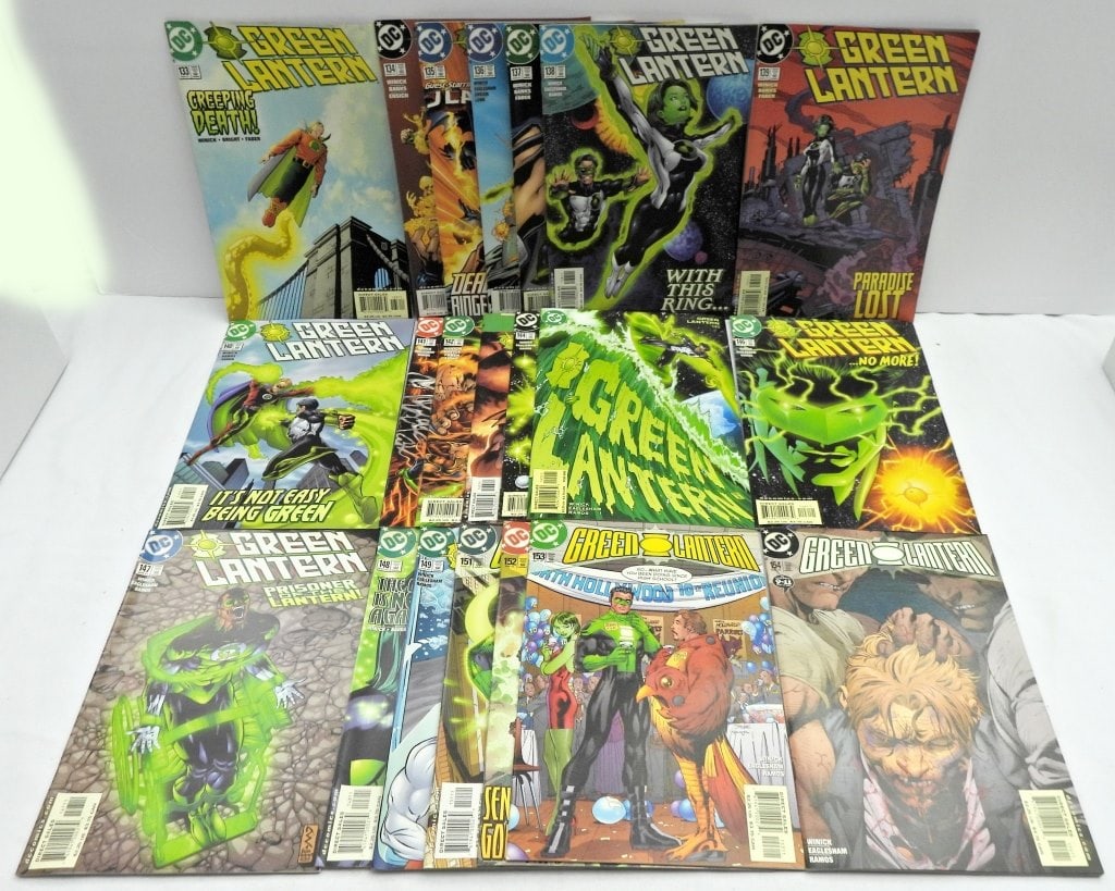 (21) GREEN LANTERN #133 thru #154 - DC (1 of 4)