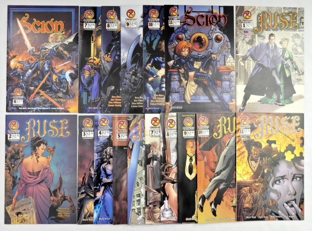 RUSE #1-#11 & SCION #6-#11 CROSSGEN LOT: ALL DIFFERENT - XF/NM