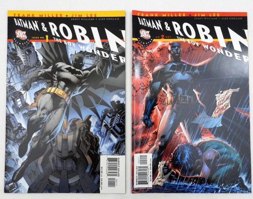 DC COMICS ISSUES 1-2 BATMAN & ROBIN THE BOY WONDER (1 of 2)