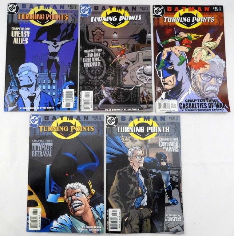 MINISERIES #1-5 DC BATMAN TURNING POINTS (1 of 3)