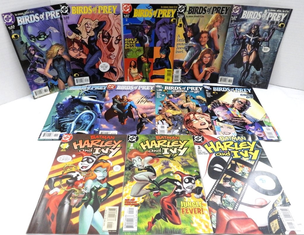 (9) DC COMICS BIRDS OF PREY PLUS MORE (1 of 2)