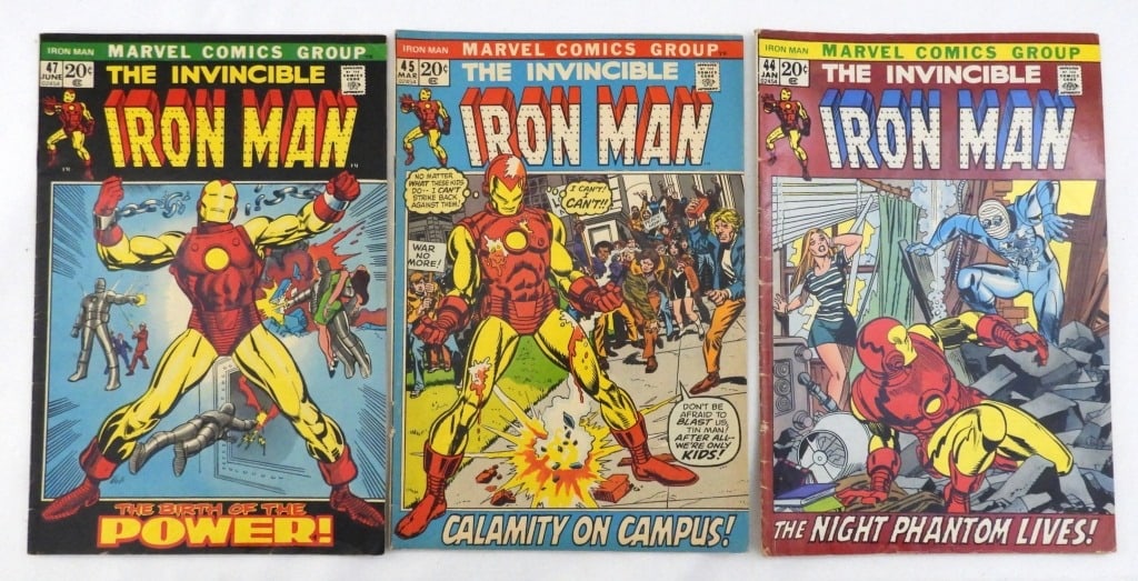(3) The Invincible Iron Man (Marvel, 1972) (1 of 3)