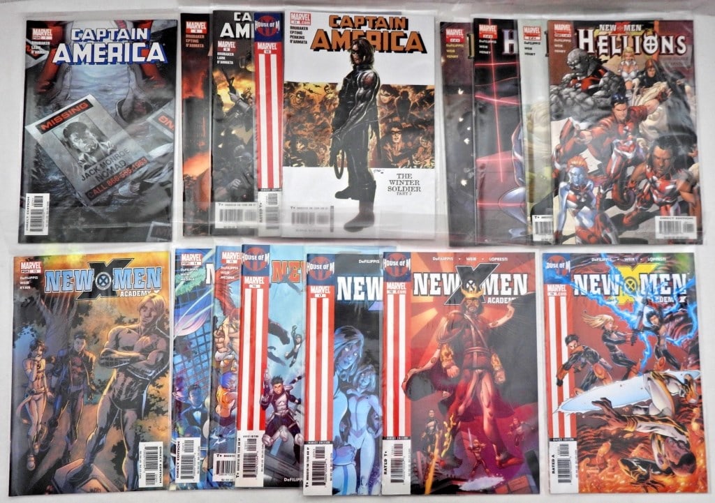 (5) CAPT AMERICA #7-#11 (4) HELLIONS 1-4 (1 of 3)