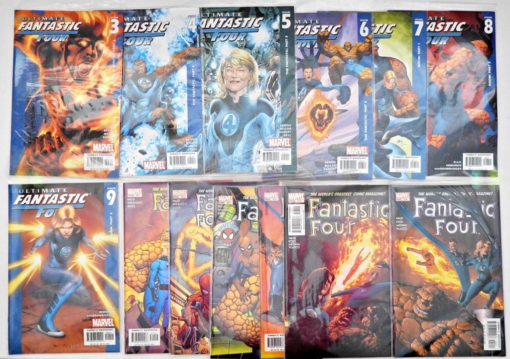 (13) FANTASTIC FOUR MARVEL COMIC LOT (1 of 2)