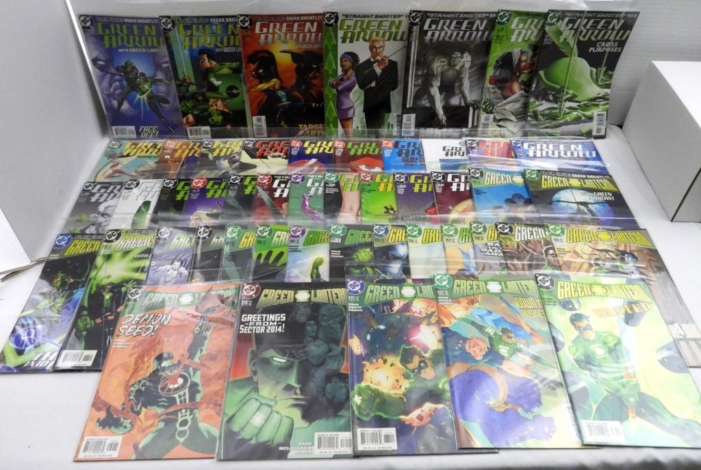 (28) GREEN ARROW, (21) GREEN LANTERN (1 of 4)