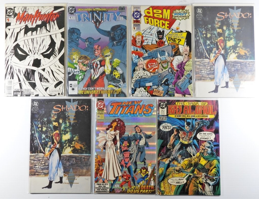 (5) DC COMICS #1 ISSUES: MANHUNTER, (1 of 2)