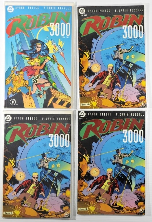 (4) ROBIN 3000 COMIC LOT - (3) #1 ISSUES (1 of 2)