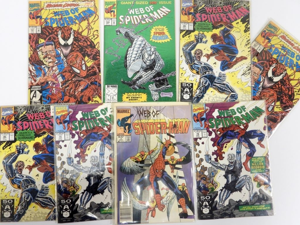 (8) MARVEL SPIDER-MAN COMIC BOOKS (1 of 3)
