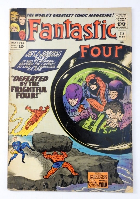 Fantastic Four #38 1st App. Trapster! (1 of 4)