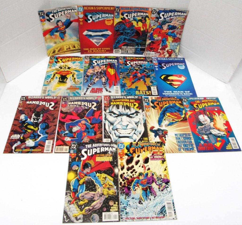 (15) DC SUPERMAN COMIC BOOKS (1 of 5)