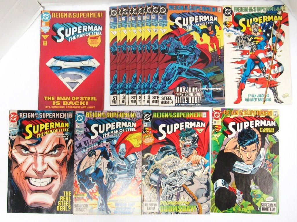 (15) DC SUPERMAN COMIC BOOKS (1 of 3)