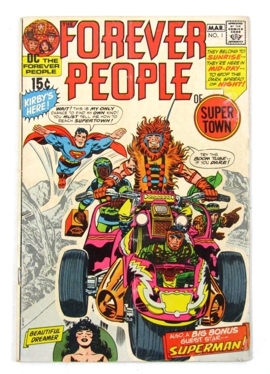The Forever People #1 (DC, 1971) (1 of 3)