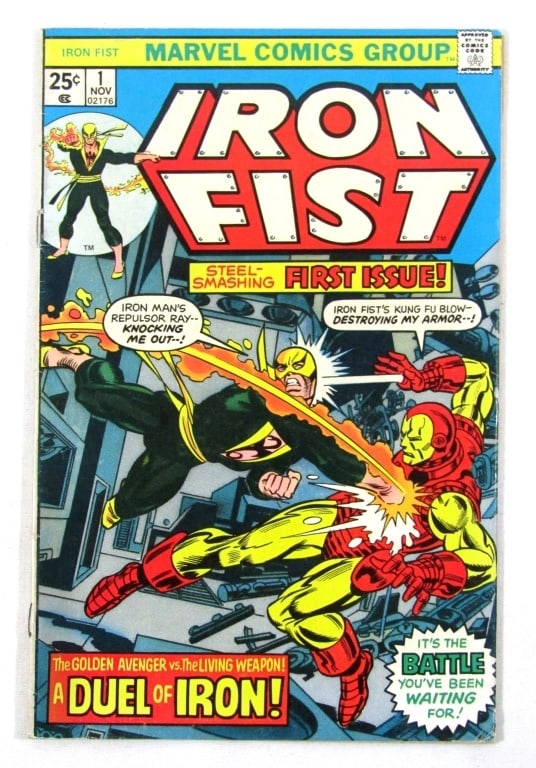 Iron Fist #1 (Marvel, 1975) 1st Solo Series (1 of 3)