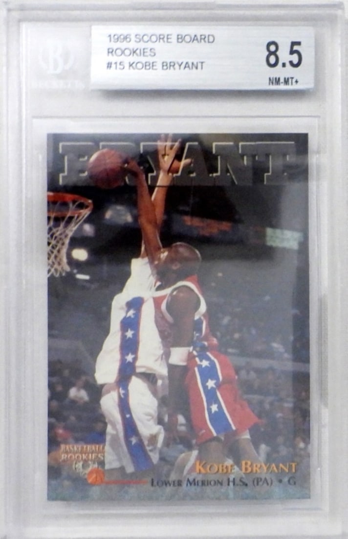 1996 KOBE BRYANT #15 BECKETT 8.5 (1 of 2)