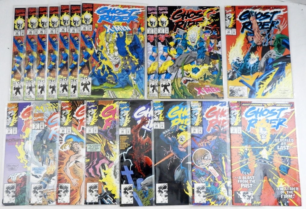(18) MARVEL GHOST RIDER COMIC BOOKS (1 of 2)