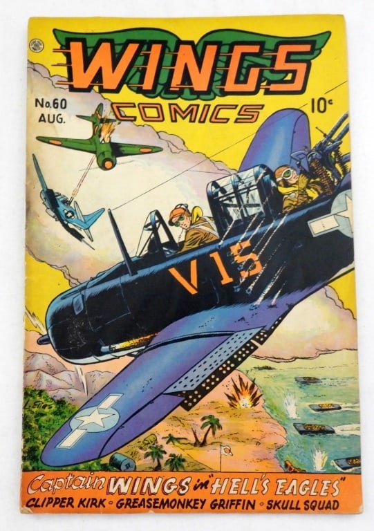 Wings Comics #60 Fiction House 1945 (1 of 2)