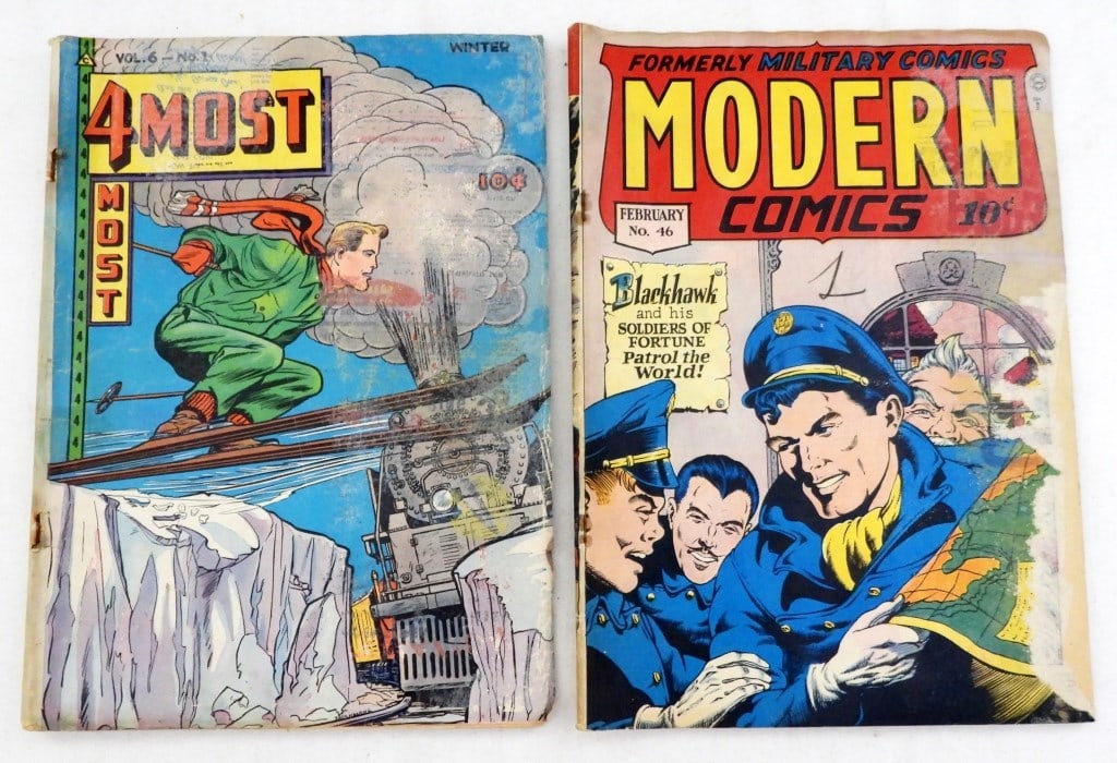 1946 MODERN COMICS #46 GOLDEN AGE (1 of 2)