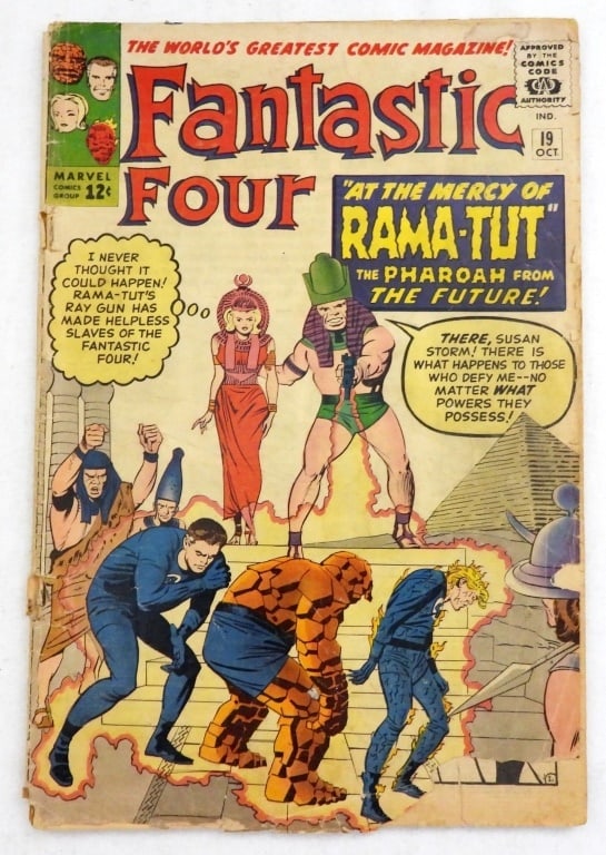 Fantastic Four #19 1st & Origin Rama-Tut (1 of 2)