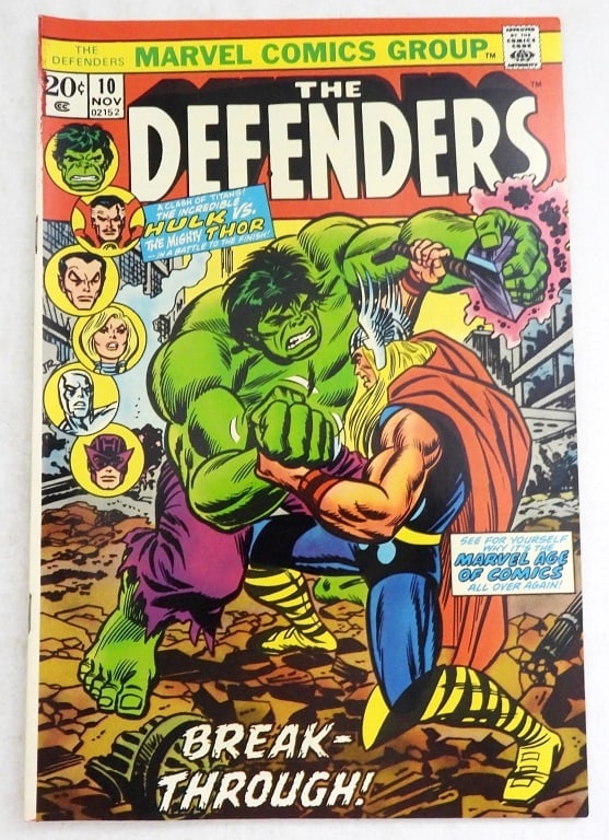 1973 MARVEL THE DEFENDERS ISSUE #10 (1 of 2)