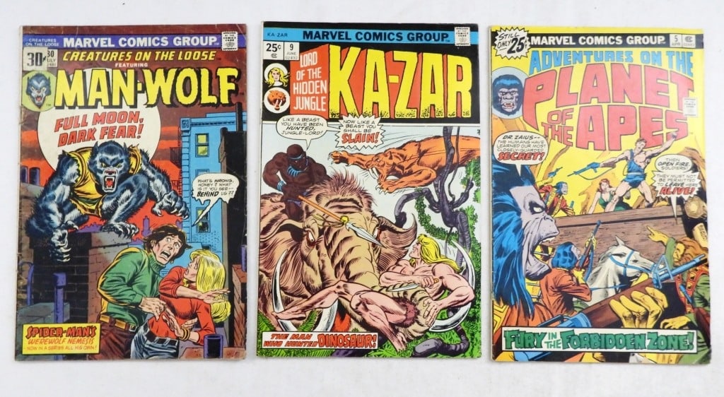 Bronze Age Marvel Comics Group of 3 (1 of 3)