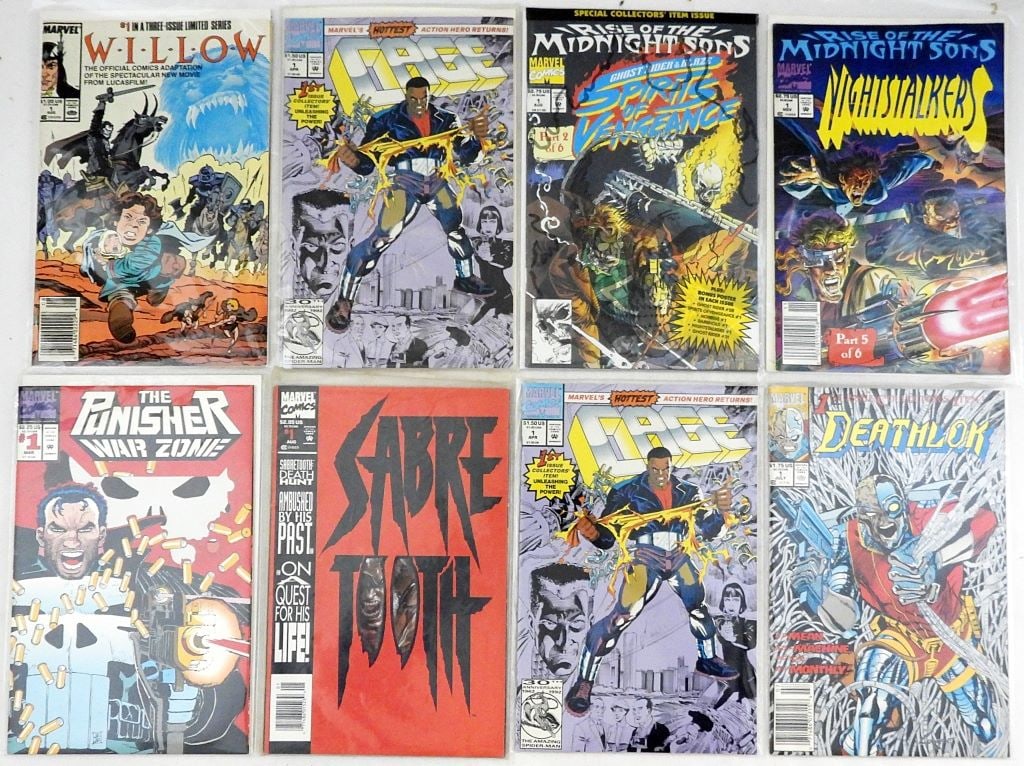 (8) MARVEL #1 COMIC ISSUE COLLECTOR LOT (1 of 2)