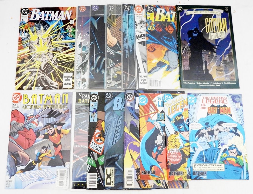 (16) DC BATMAN COMIC LOT - GREAT MIX (1 of 2)