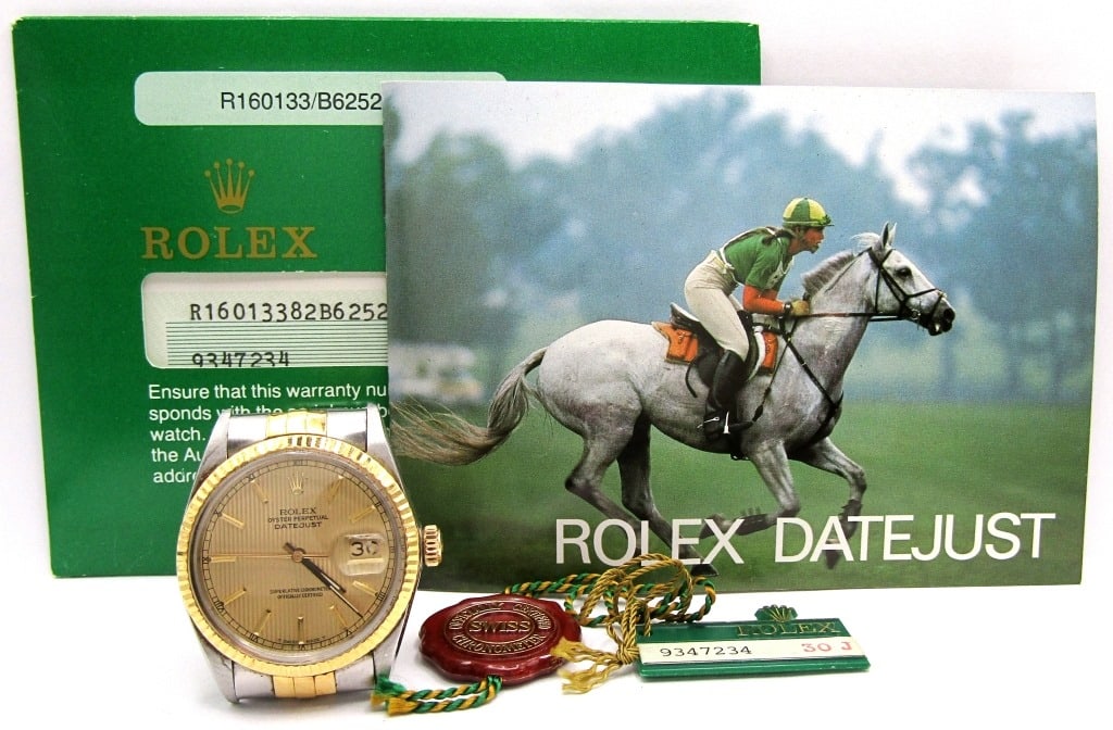 Rolex DateJust 36mm 18KT/Stainless (1 of 6)