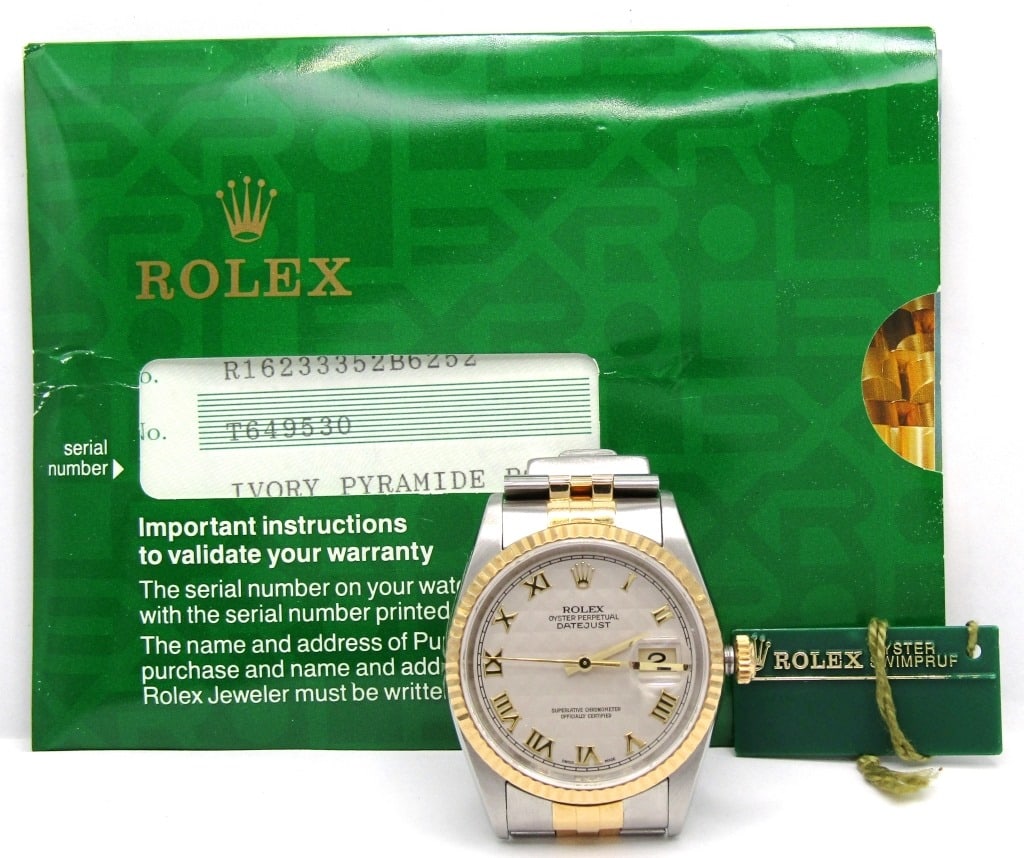 Rolex Datejust 36mm 18KT/Stainless (1 of 8)