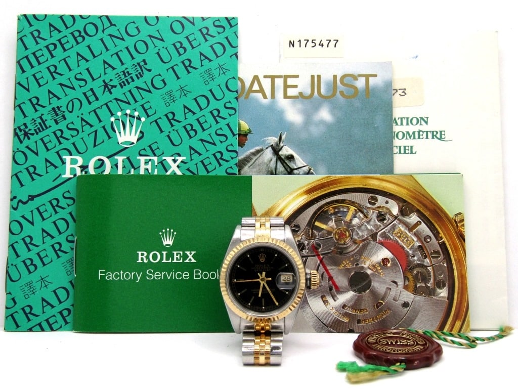 Lady Rolex Datejust 26mm 18KT/Stainless (1 of 6)